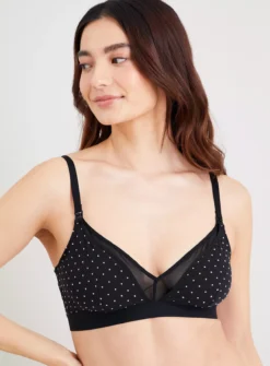 A-E MATERNITY Supersoft Flocked Nursing Bras 2 Pack 38C 6 A-E MATERNITY Supersoft Flocked Nursing Bras 2 Pack 38C -Simply Be Store tuc141336229 Pink R Z002A 1