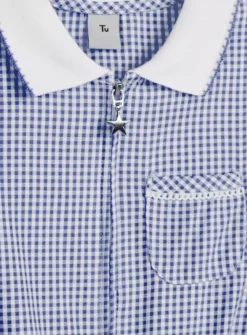 Navy Gingham Play Suit 2 Pack 13 Years