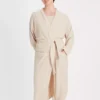 Oatmeal Ribbed Dressing RobeS