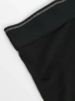 Black Hipsters 3 Pack XS