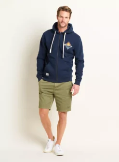 BRAKEBURN Graphic Zip Through XXL