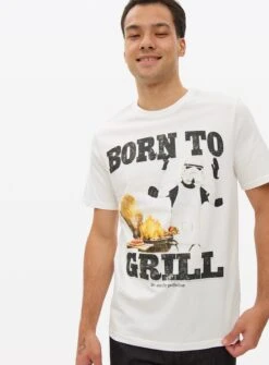 Storm Trooper Grill Graphic T-Shirt XXL